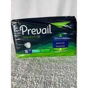 Prevail Daily Briefs Small 20-31 Inch Maximum Absorbency 16 Count PV-011